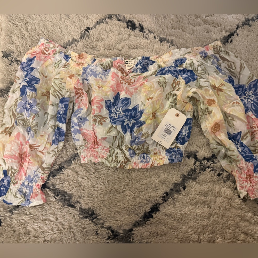 Billabong Multicolor Floral Top